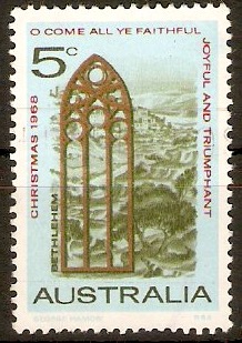 Australia 1968 5c Christmas Stamp. SG431.